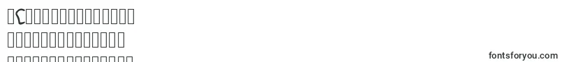 Aylaskinny-Schriftart – bengalische Schriften